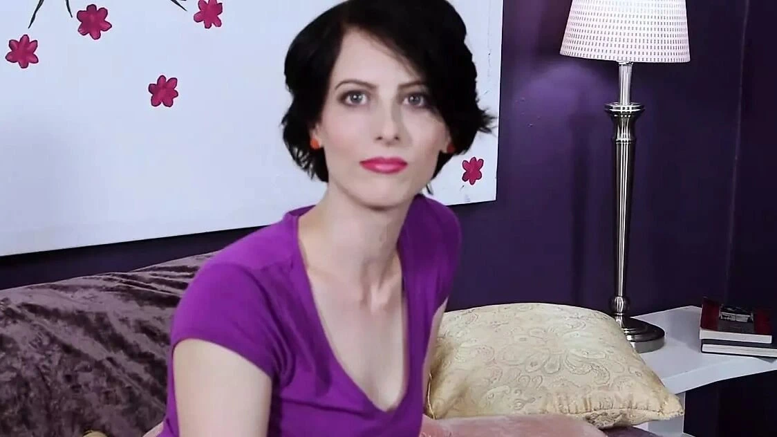 Alex gets her hairy cunt fucked on-camera for the first time