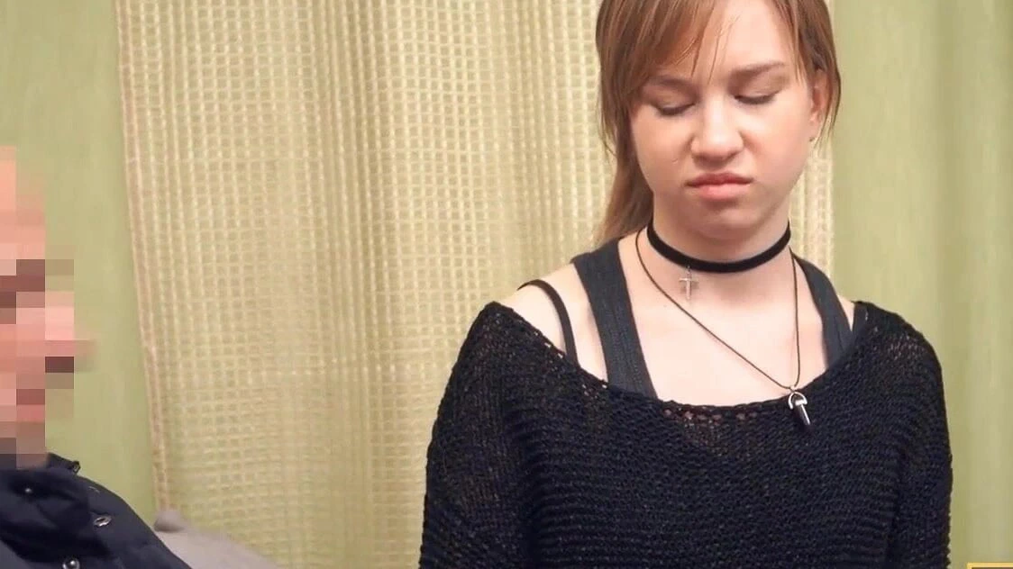 DEBT4k. Jobless debtor Alice Klay has to take the man’s penis